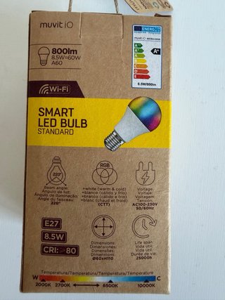 Bombilla LED Inteligente Muvit