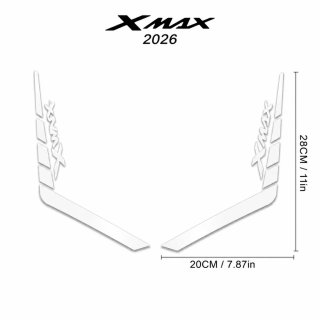 Pegatinas Yamaha Xmax 2026 Blancas
