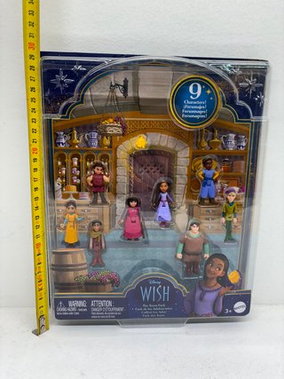Disney Wish Pack 9 Figuras Mattel