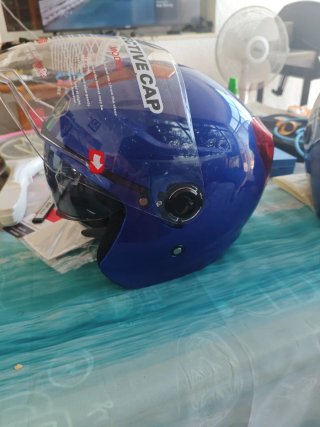 Casco de doble lentes para adultos