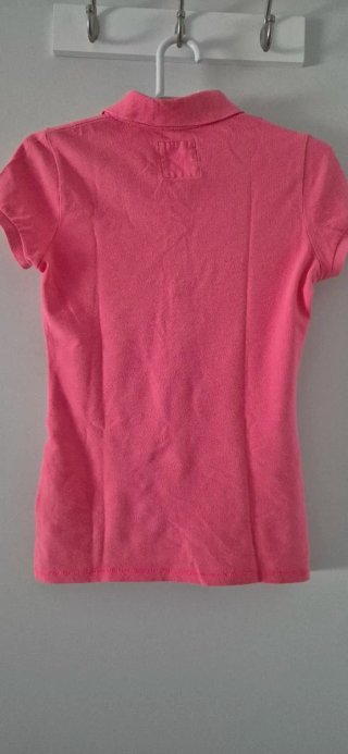 Polo Hollister Rosa Mujer