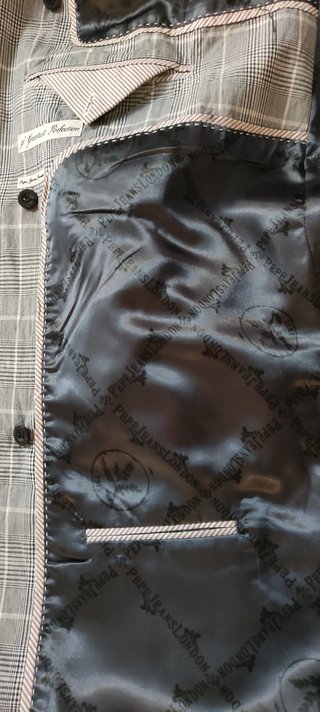 Gabardina Pepe Jeans Cuadros Talla L
