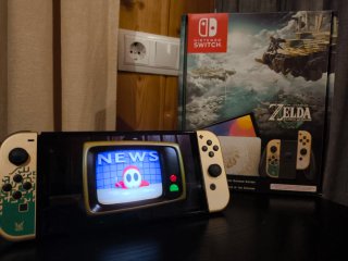 Nintendo Switch OLED Edición Zelda TOTK