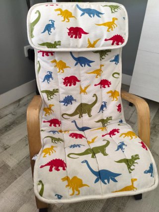Hamaca infantil Ikea dinosaurios