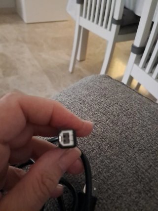 Cable impresora USB Negro