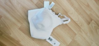 Sujetador blanco con encaje