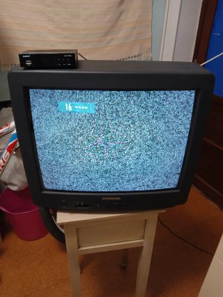 Televisor Daewoo 21 Tubo Negro