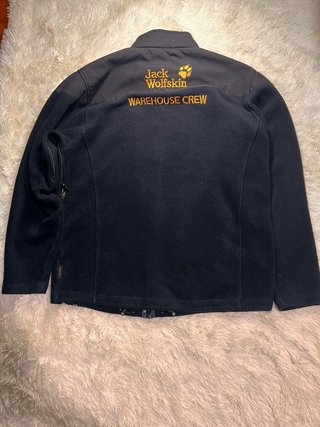 Chaqueta Polar Jack Wolfskin Negra Talla XXL