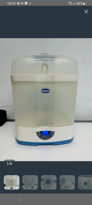 Esterilizador Chicco Eléctrico Vapor