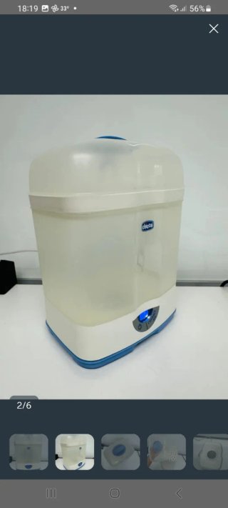 Esterilizador Chicco Eléctrico Vapor