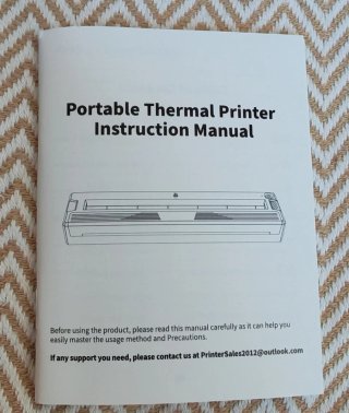 Impresora Portátil Tattoo/A4 Térmica