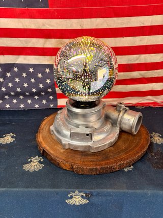 Lampada Design Steampunk Industriale