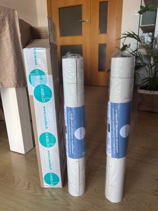 2 Rollos Papel Pintado Caselio (modelo Elina)