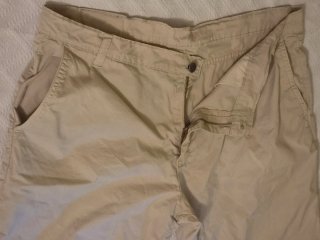 Bermudas Waltron beige hombre con bolsillos