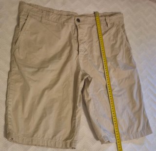 Bermudas Waltron beige hombre con bolsillos