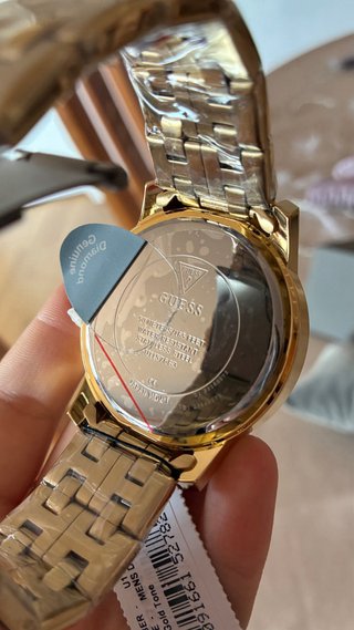 Reloj Guess Dorado y Verde
