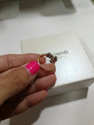 Anillo Tous Tulipán Bicolor Ajustable