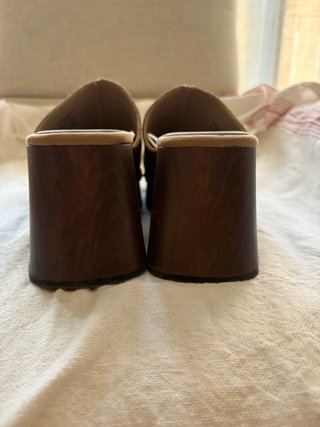 Zuecos Zara Marrones Talla 37