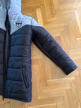 Abrigo Fútbol Rivas RFC Negro/Gris