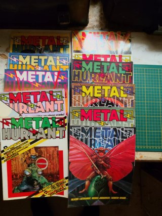 METAL HURLANT COMPLETA (1-46) – EXCELENTE ESTADO