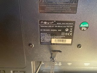 Tv Nevir 22’ HDMI 720p