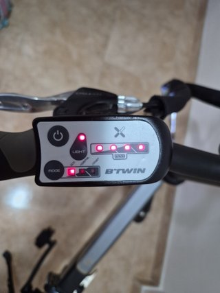 Bicicleta Eléctrica Plegable B'TWIN