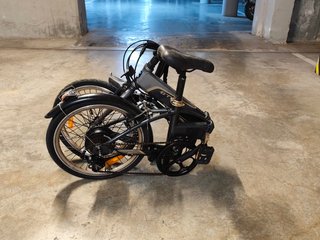Bicicleta Eléctrica Plegable B'TWIN
