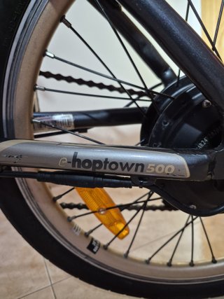 Bicicleta Eléctrica Plegable B'TWIN
