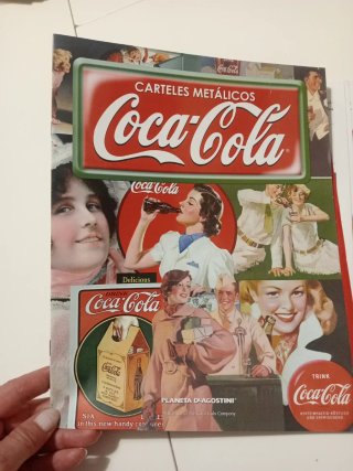Fascículo N.1 Carteles de Cocacola (coleccionista)