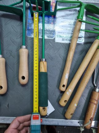 Set Mini Herramientas Jardinería Madera