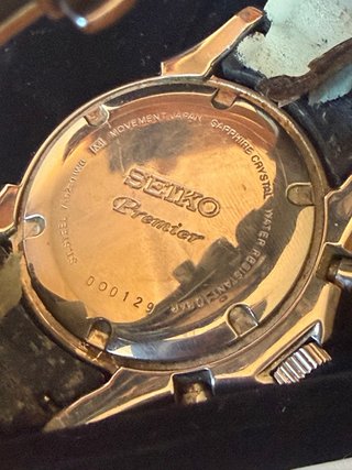 Seiko Premier Cronógrafo Reloj Hombre