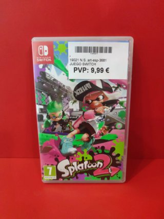 Splatoon 2 Nintendo Switch Juego