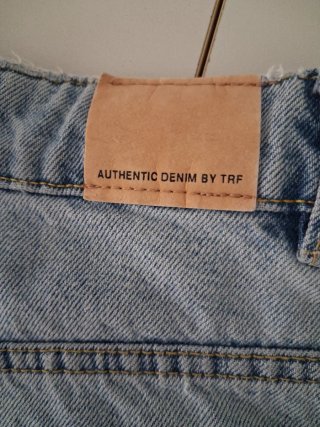 Bermuda Shorts Jeans Zara Baggy Jorts - Taglia 34