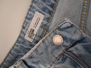 Bermuda Shorts Jeans Zara Baggy Jorts - Taglia 34