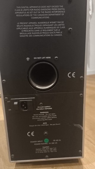 Meridian DSP5000 reproductor DVD