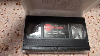 El Hombre de la Máscara de Hierro VHS
