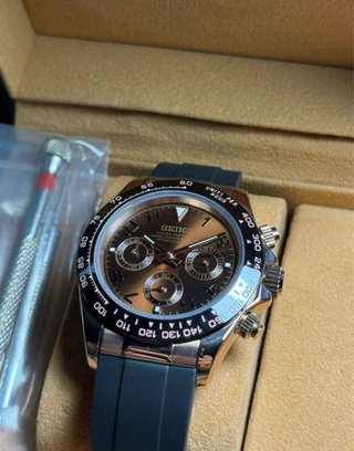 Seiko Mod Daytona Chocolate 40mm