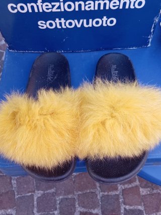 Ciabatte MissGlobo Giallo/Nero