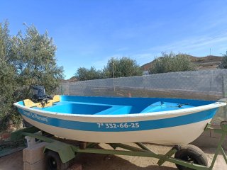 Embarcación SEARIDE 3'40 con motor Mercury