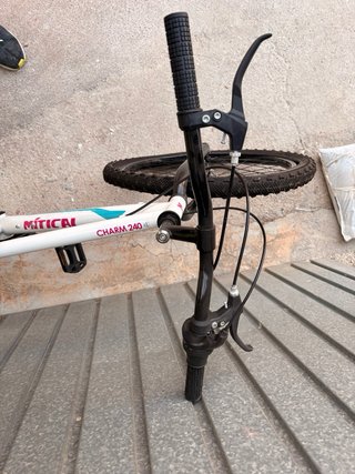 Bicicleta junior blanca