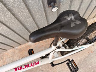 Bicicleta junior blanca