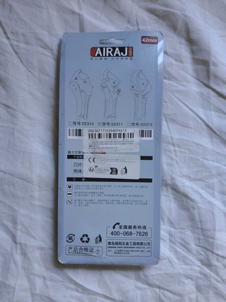 Cortatubos de carraca AIRAJ 42mm, Nuevo a estrenar