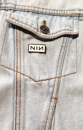 Pin Metálico Logo Nine Inch Nails