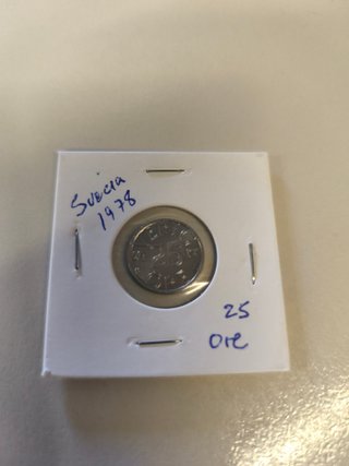 Lote de monedas de Suecia