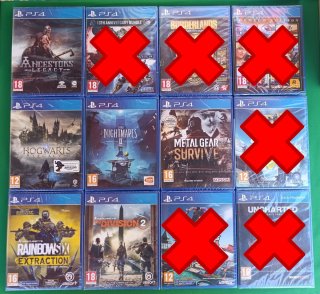 🇪🇸 Pack de 6 Juegos PS4 Precintados PAL ESP
