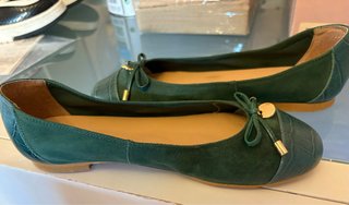 Manoletinas FOSCO ante verde T.36