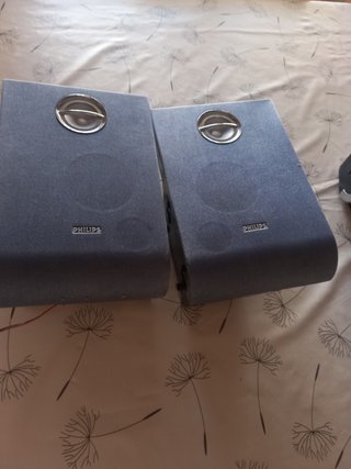 Altavoces Philips Azules