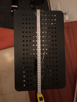 Supporto monitor Bracwiser nero regolabile