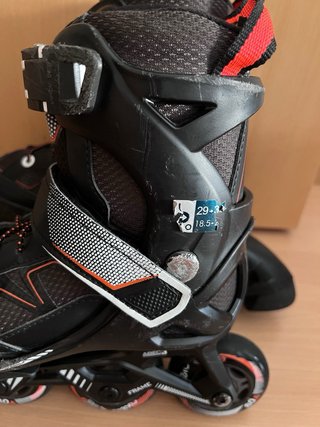 Patines en línea oxelo ajustables tallas 29-32