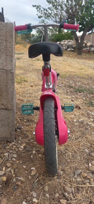 Bicicleta niña rosa